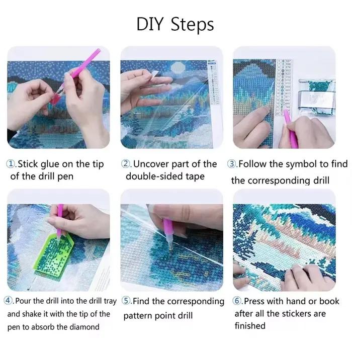 Peinture au diamant pour adultes adaptée à la décoration de la maison