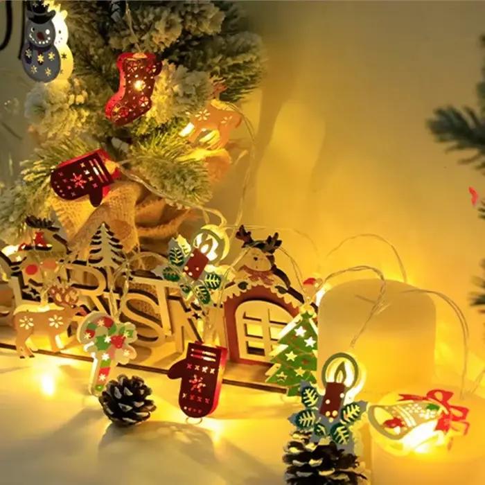 Guirlande lumineuse LED bleue pour décoration intérieure et extérieure, Noël, mariages et fêtes familiales