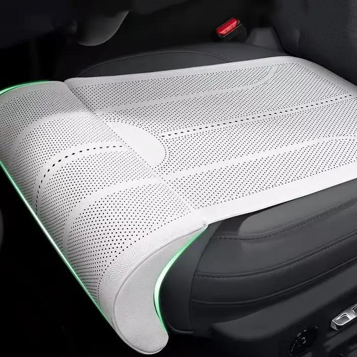 Coussin de siège de voiture avec support pour les jambes, housse de protection universelle pour siège, extension de repose-jambes, rembourrage pour soulager la fatigue, accessoires automobiles