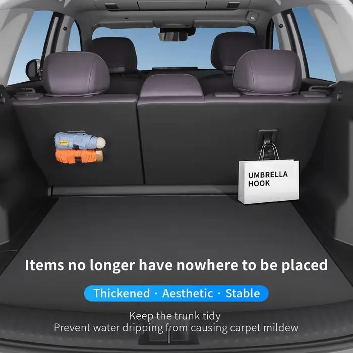 Support de parapluie pour coffre de voiture en ABS à fixation rapide, accessoire de rangement arrière pour intérieur de voiture