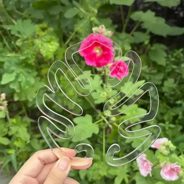 Support robuste pour plantes - Pinces pliantes robustes pour tiges