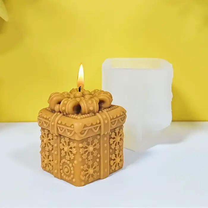 Moule en silicone pour bougie de Noël