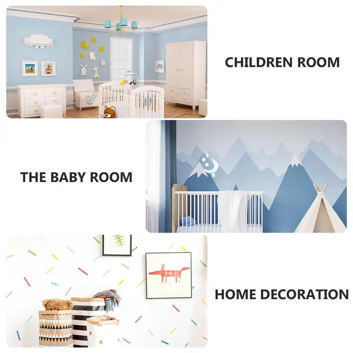 Décoration Bohème pour Chambre : Pendentif Arc-en-ciel en Perles de Bois Beige avec Pompon