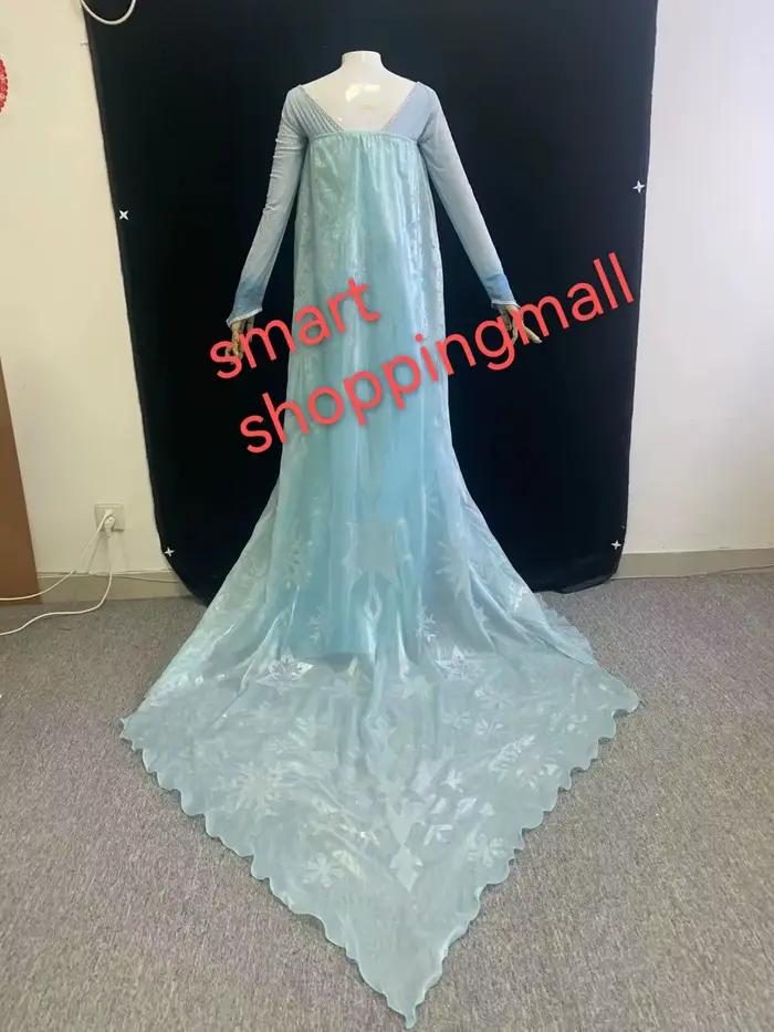 Costume de Cosplay princesse elsa pour femmes adultes, cosplay elsa