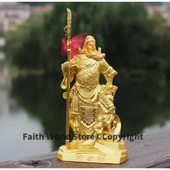 HOME SHOP-Statue en cuivre du dieu martial de la richesse