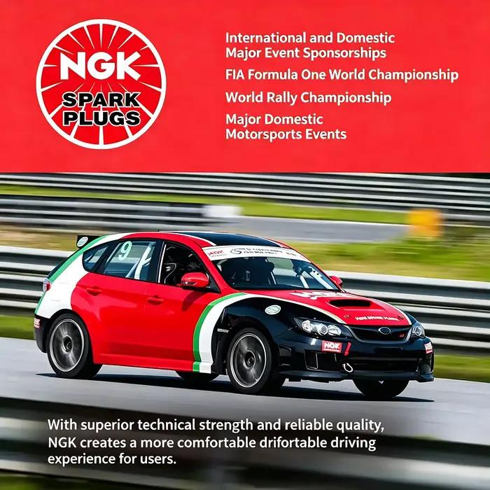 Bougie d'allumage NGK LZKR6AGP-E 94017 Platinum utilisée pour Kia K2 K3 Forte Hyundai Elantra Ix25 Ix30