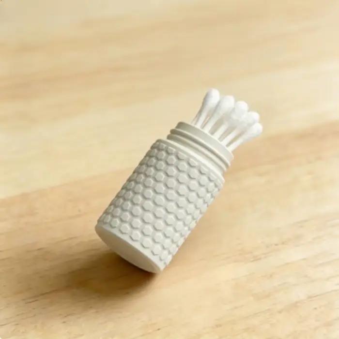 Boîte de rangement simple pour petits objets, boîte de classification pour pansements, boîte portable pour cure-dents et cotons-tiges