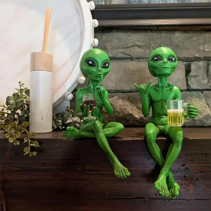 Sculptures et statues de jardin extraterrestre