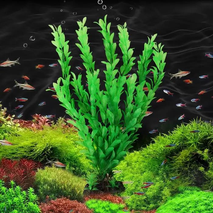 Plantes artificielles de décoration d'aquarium