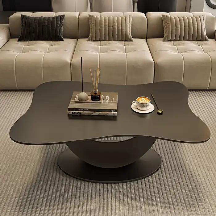 Table basse italienne simple au design esthétique tendance
