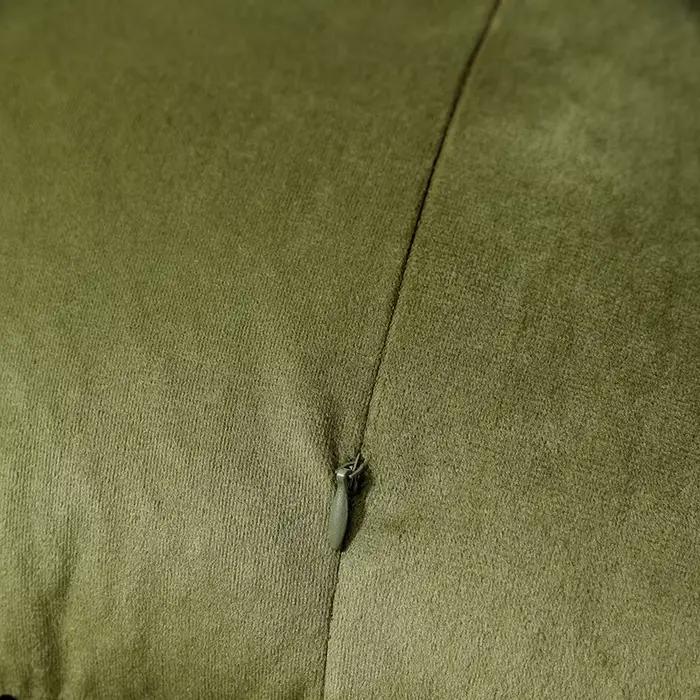 Housse de coussin Jacquard à Texture rayée en Chenille