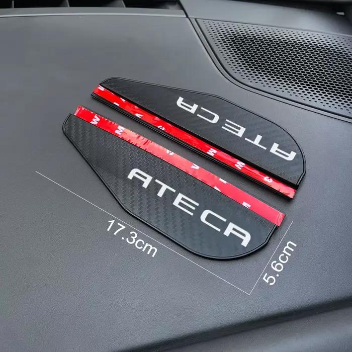 Rétroviseur de voiture, sourcils de pluie, accessoires automobiles pour Seat Leon Ibiza Ateca Arona Cordoba Toledo Altea Alhambra Arosa Exeo Mii