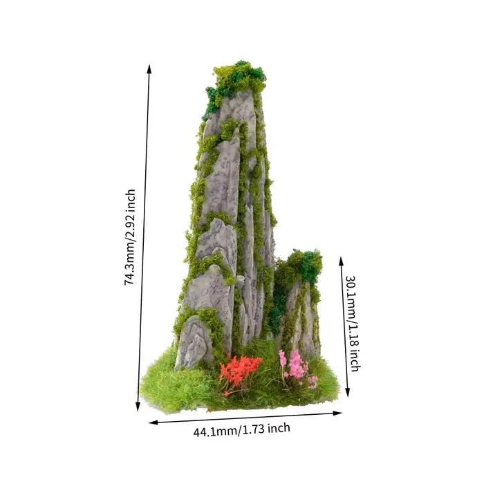 Rockerie Miniature décorative montagne bricolage modèle faisant des ornements de jardin bonsaï aménagement paysager