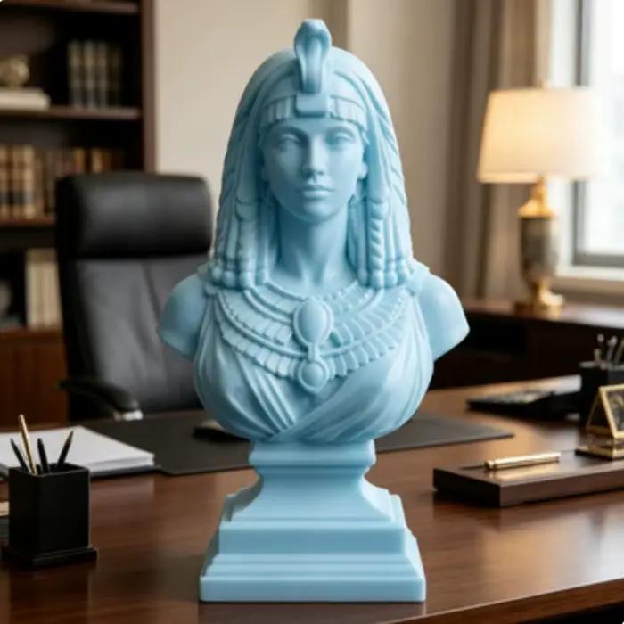Buste de Cléopâtre, sculpture égyptienne