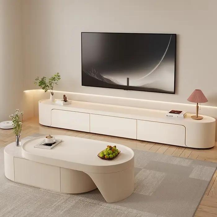 Meuble TV Robuste et Esthétique pour Salon