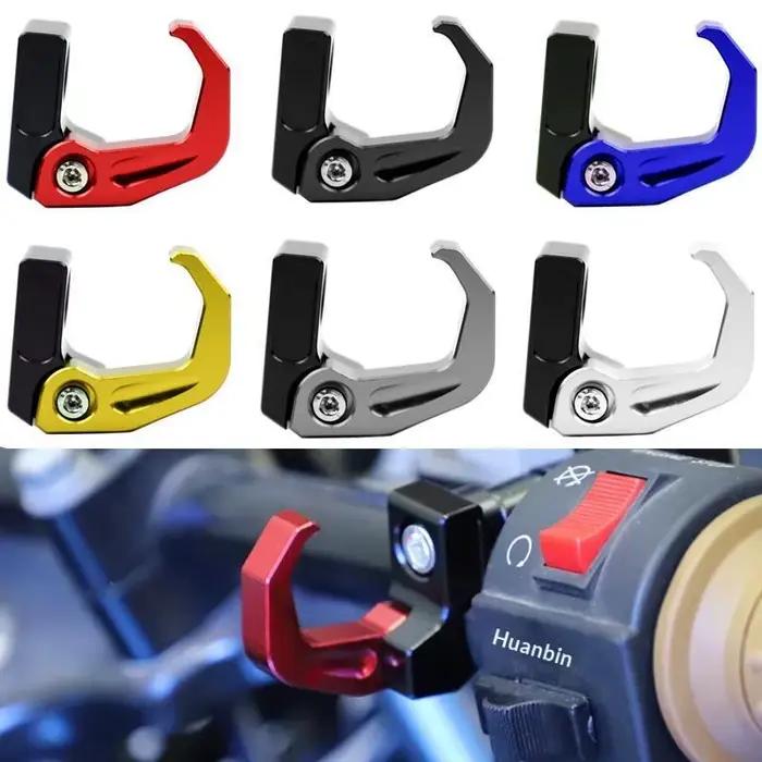 Accessoires de casque de moto, sac de rangement, crochet de suspension pour moto électrique, vélo, scooter