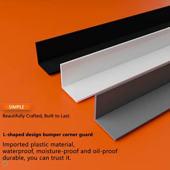 Bande décorative autocollante flexible pour les coins et les bords
