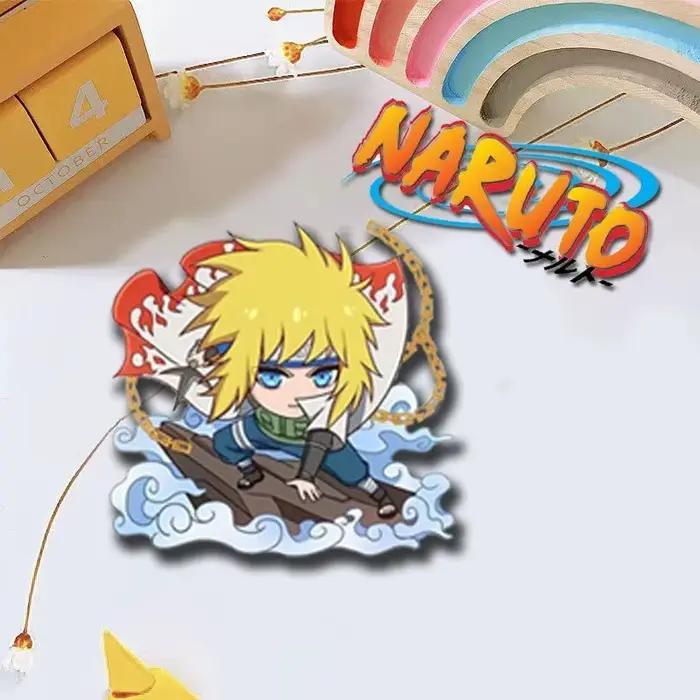 Broche Naruto version Q, dessin animé, Uzumaki Naruto Sasuke, accessoires créatifs attrayants et stylés, badge pour vêtements et sacs à dos