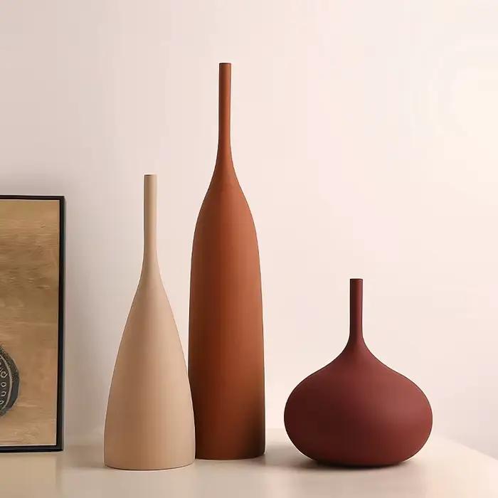 Vase en céramique fait à la main