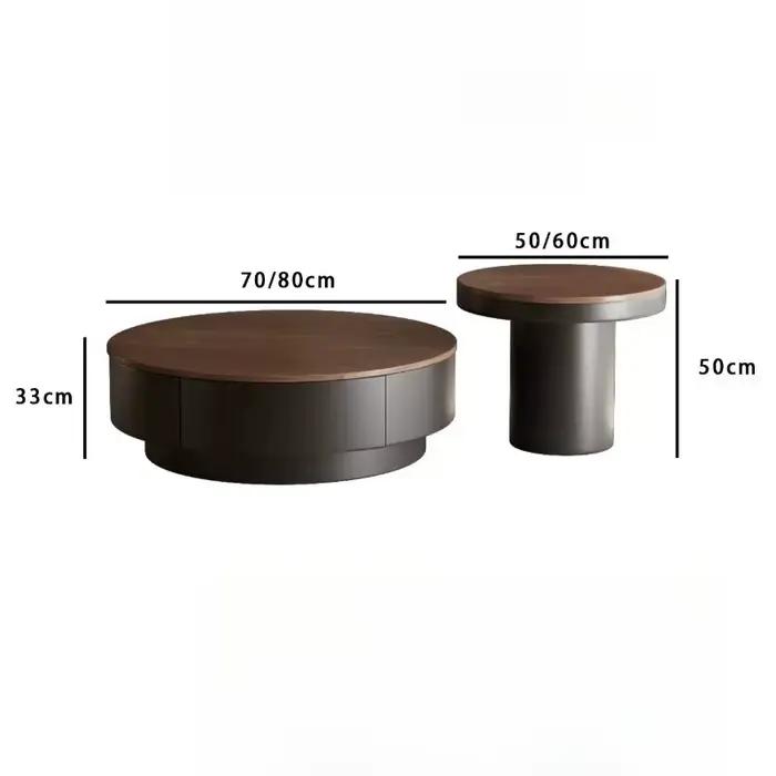 Table basse nordique décorative