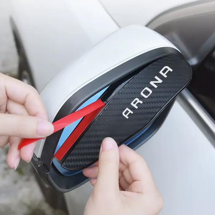 Rétroviseur de voiture, sourcils de pluie, accessoires automobiles pour Seat Leon Ibiza Ateca Arona Cordoba Toledo Altea Alhambra Arosa Exeo Mii