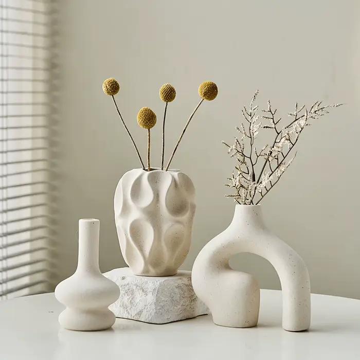 Ensemble de Vase en céramique bohème