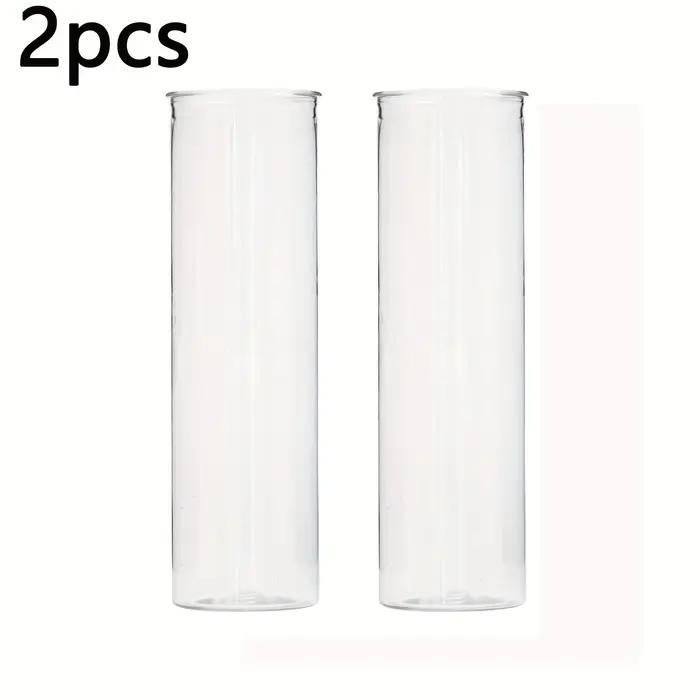 Vase à fleurs en plastique transparent