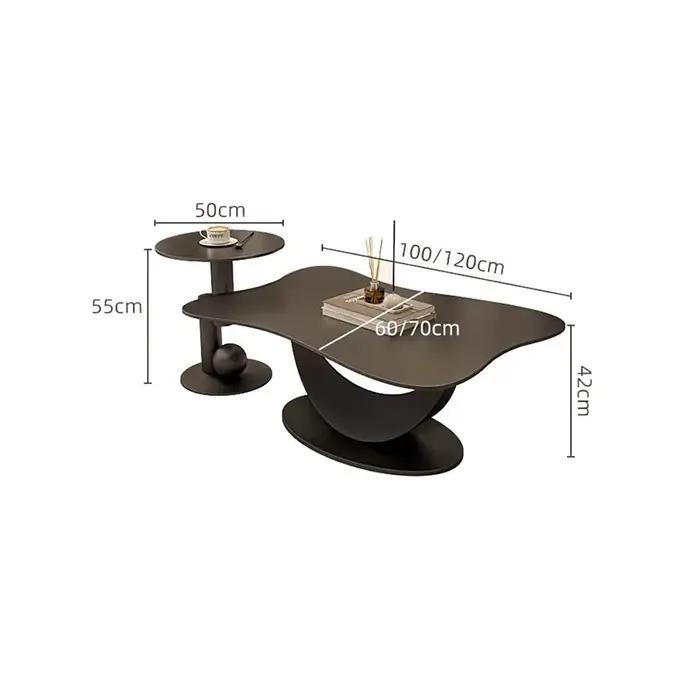 Table basse italienne simple au design esthétique tendance