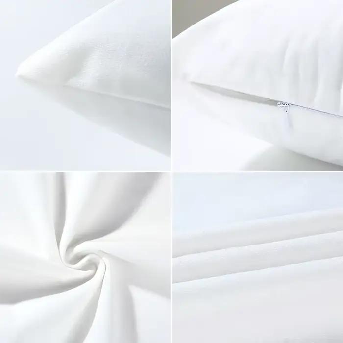 Juste de coussin série vert menthe