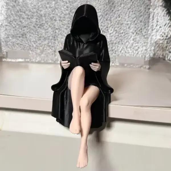 Statue gothique d'halloween mystérieuse 3D