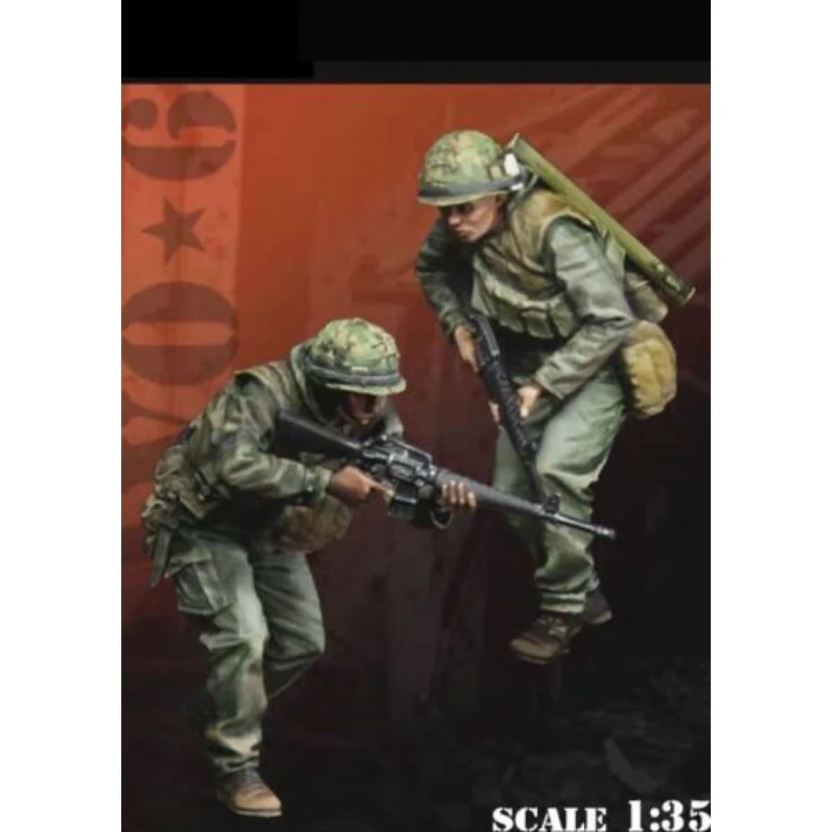 Modèle en résine 1/35 sur le thème militaire GK - Kit non assemblé et non peint de l'armée américain