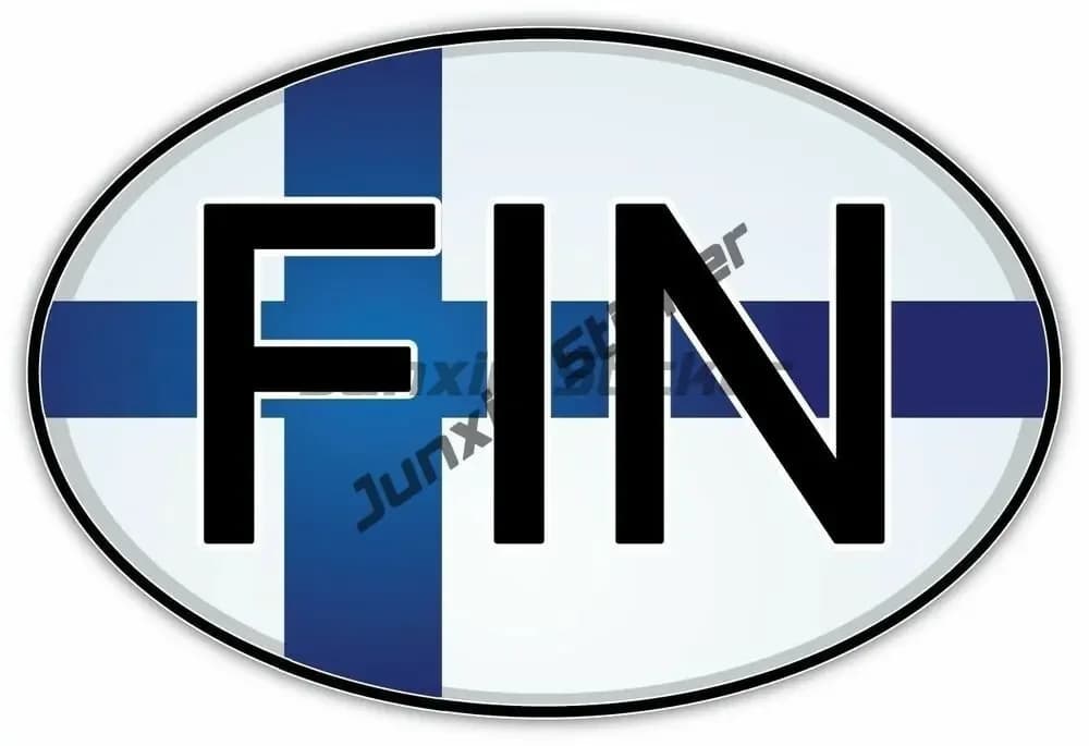 Finland Feel Vinyl Decal, DulFinn Feel Decal, Autocollants pour véhicules, Voiture SUV, Autocollants