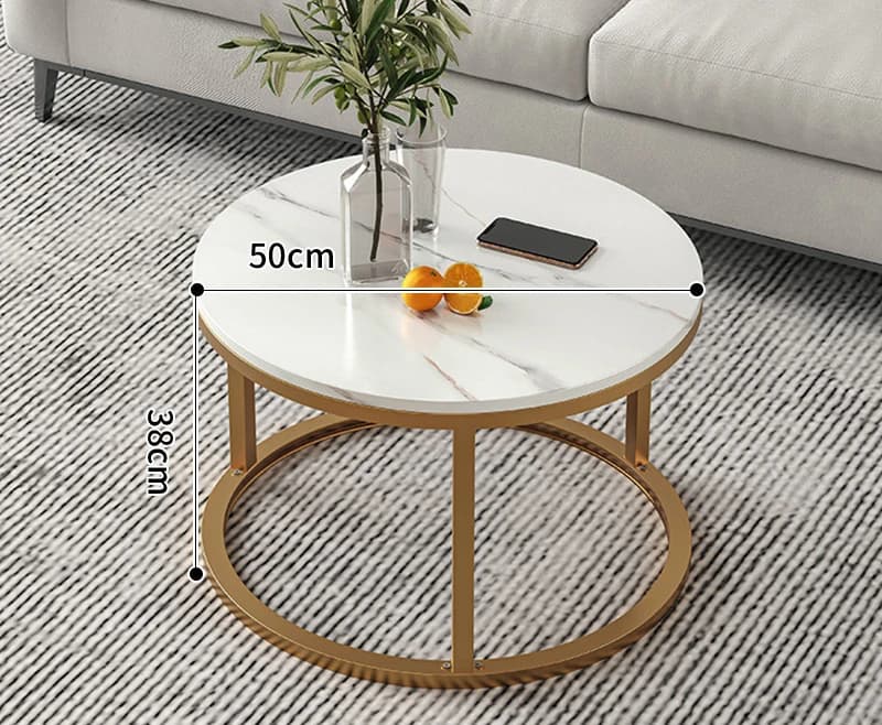 Table basse de luxe en bois, divers matériaux, Texture marbre, fer forgé, minimaliste, bureau, maiso