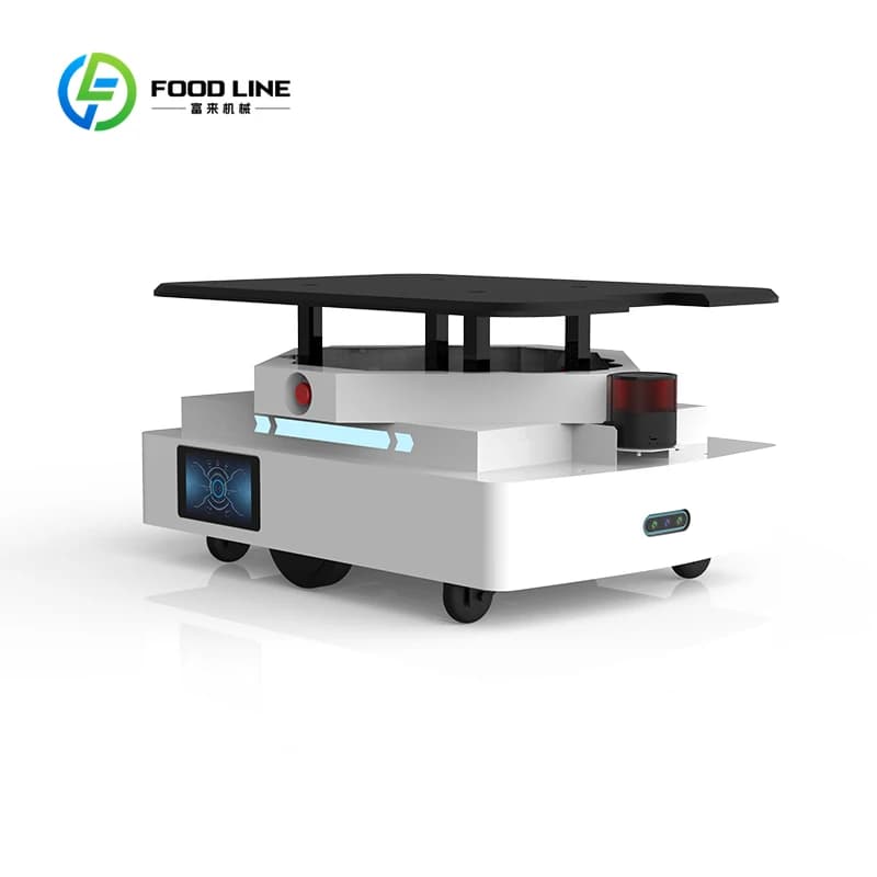 Robot de transport personnalisé de 600 kg avec capacité de levage de 500 kg, équipé de navigation Li