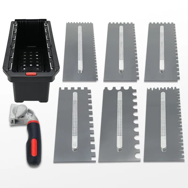 Ensemble de grattoirs et de truelles en acier inoxydable multi-tailles, outils d'installation de car