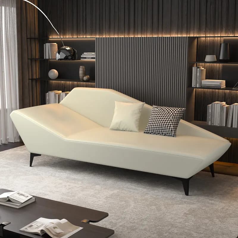 Canapé de luxe nordique pour salon, élégant canapé gris, canapé classique minimaliste de designer, c