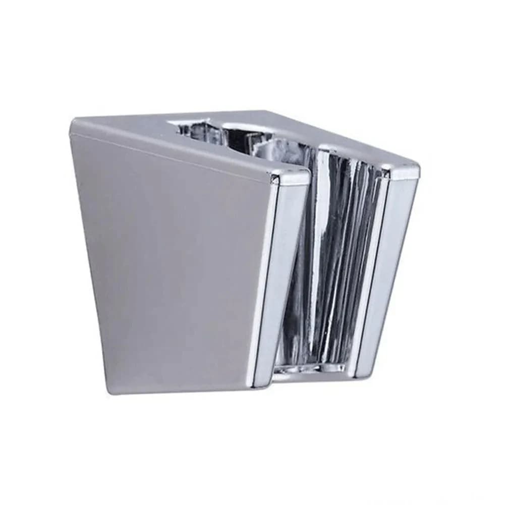 Base de support de pomme de douche, perçage, support de douche mural, robinet universel argenté, Bas