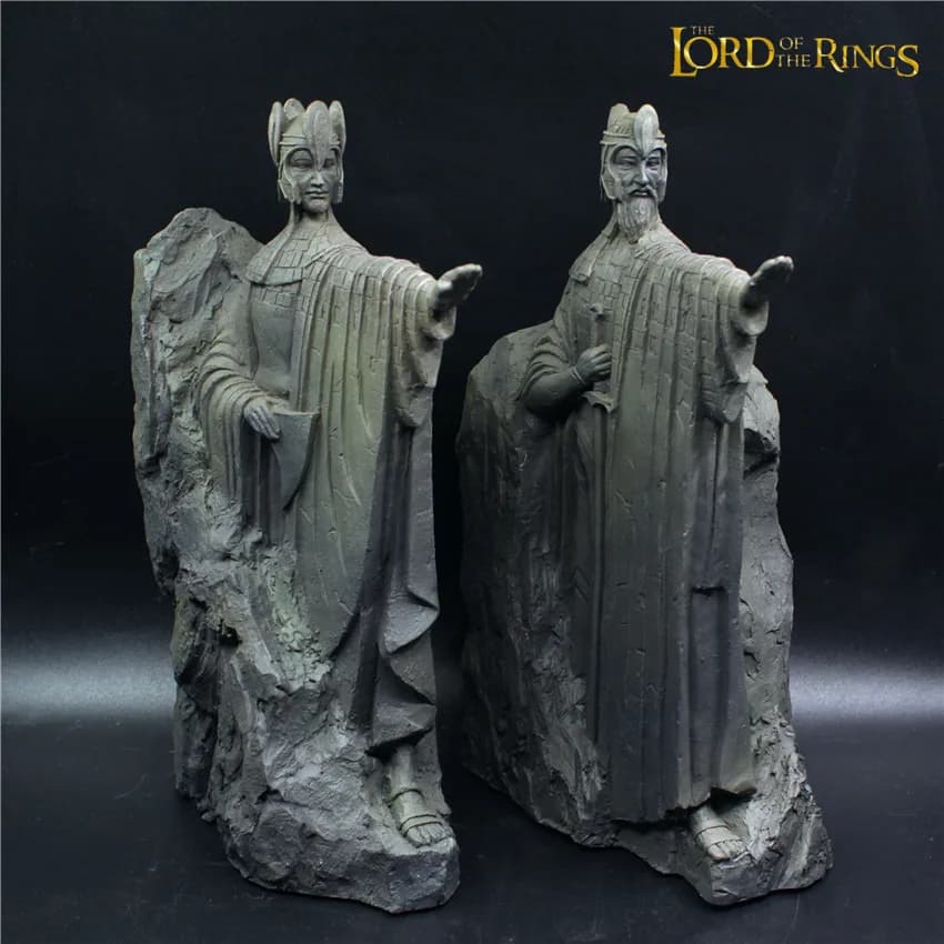 25 cm l'argonath Anarion Anarion artisanat figurines d'action porte des rois statue jouets collectio