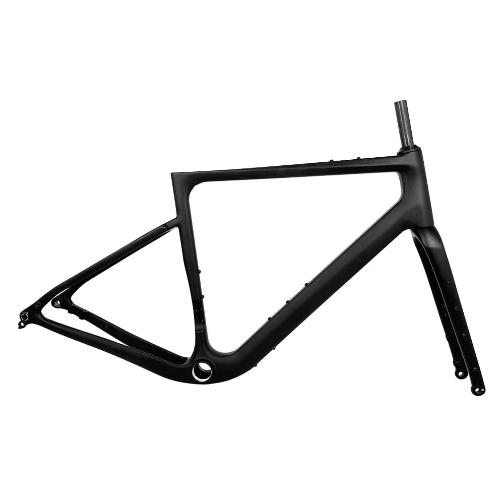 Cadre de vélo de gravier FARAOLL G40 Carbon Adventure avec support UDH, BB T47, pneu max 700*50C, pa