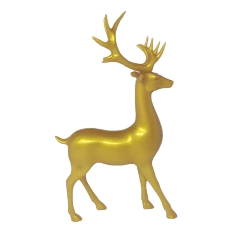 Ornements de table rustiques, décoration de renne de Noël pour la maison, décoration de Noël intérie