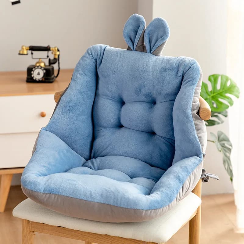 Inyahome mignon velours chaise coussin de siège pour dortoir bureau Kawaii jeu chaise à bascule cous