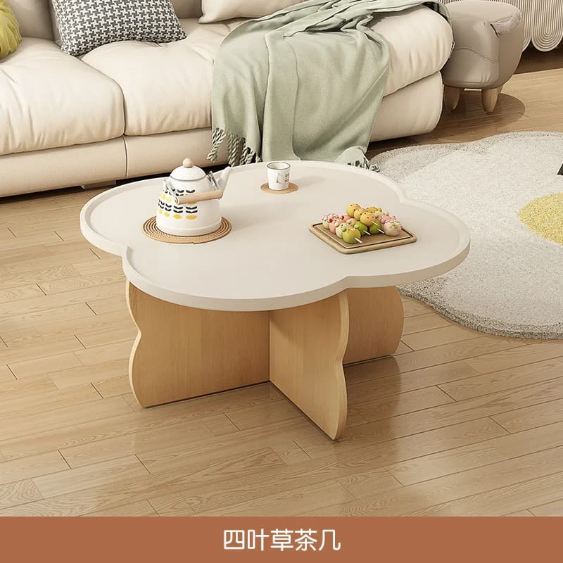 Table basse au design unique, style moderne, esthétique nordique, tables basses glamour, affichage,