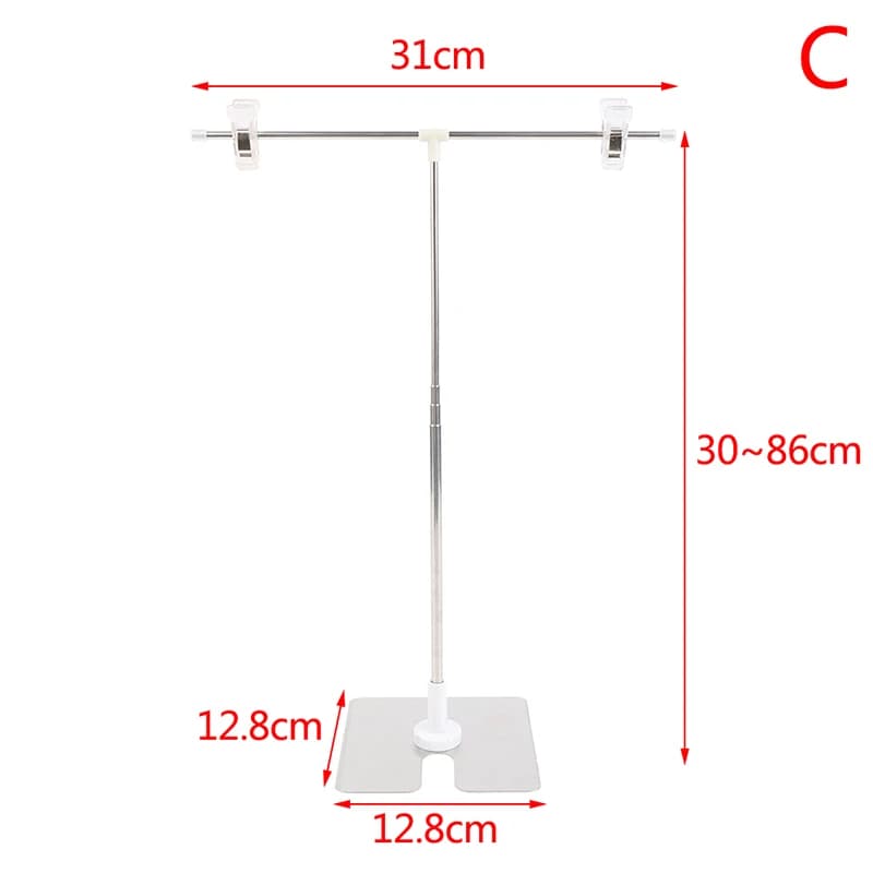 Cadre de fond professionnel en forme de T, accessoires de prise de vue vidéo, accessoires de photogr