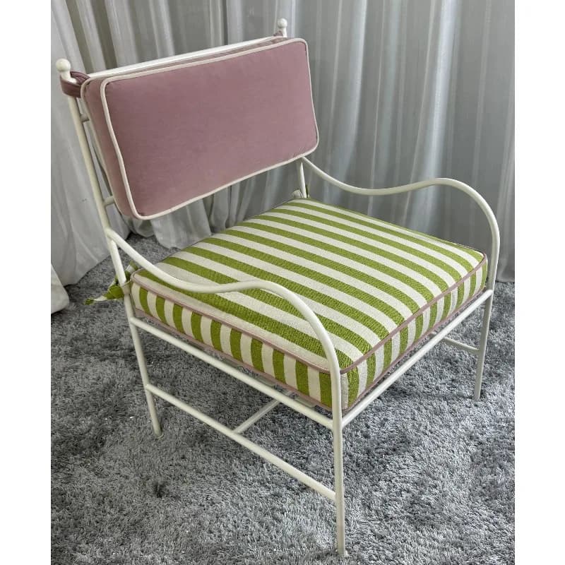 Chaise de Jardin verte moderne, mobilier d'extérieur beau et élégant, meubles en rotin, meubles de b