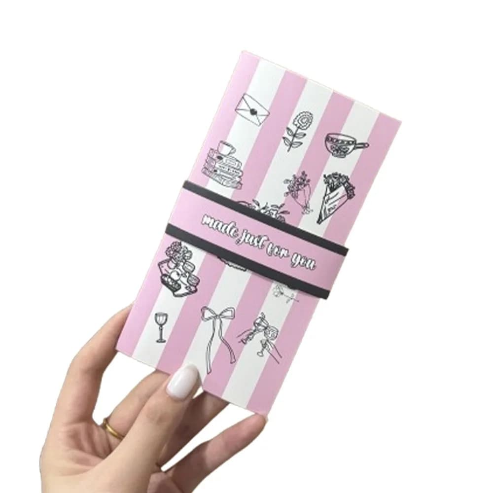 Carte cadeau de noël faite à la main, papier, cascade, Message de bénédiction avec enveloppe, carte