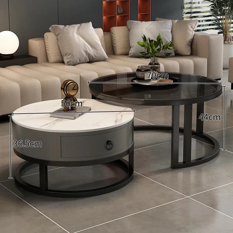 Table Basse Design de luxe minimaliste Glamour Tables basses nordiques uniques Table Basse nordique
