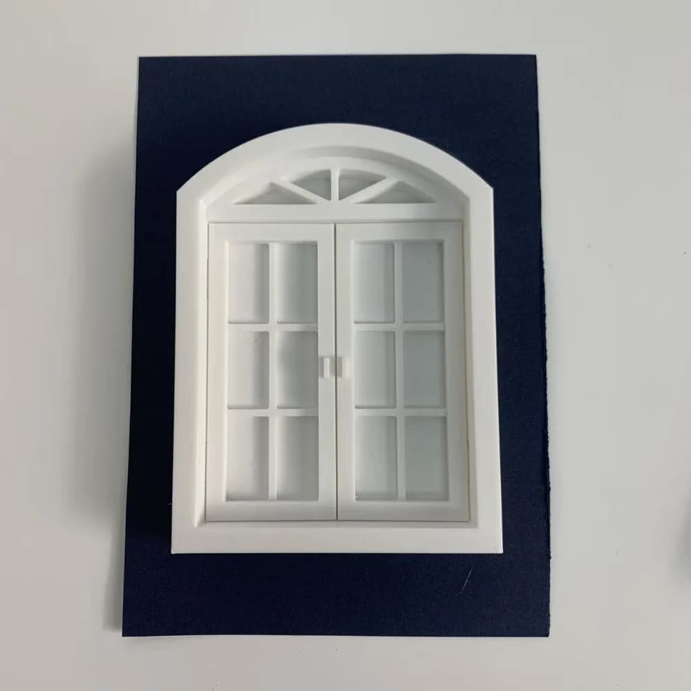 Accessoires de fenêtre portables en plastique pour photos, réutilisables, pour un nouveau décor et u
