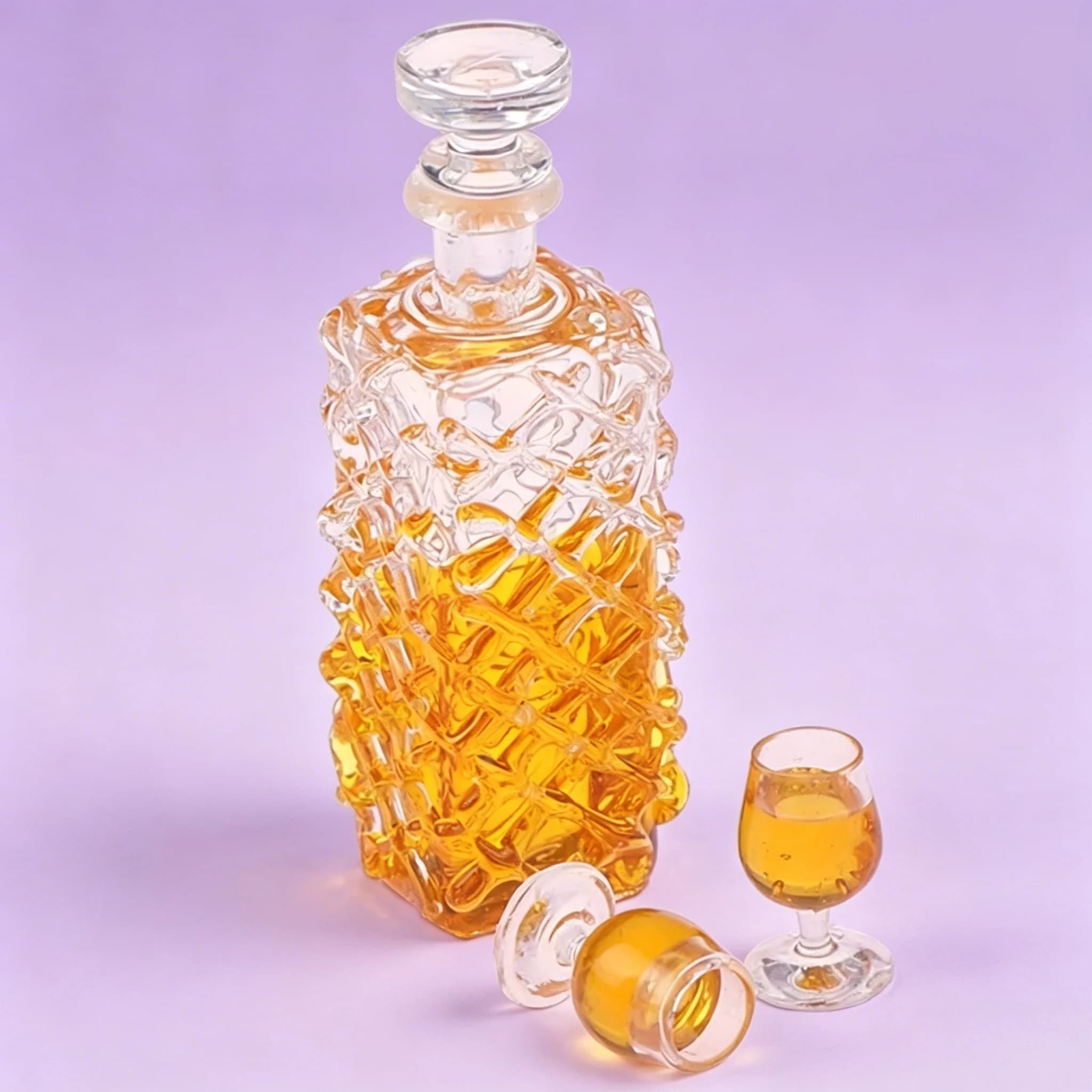 1 ensemble de miniatures en résine, modèle de bouteille de vin, accessoires de simulation pour maiso