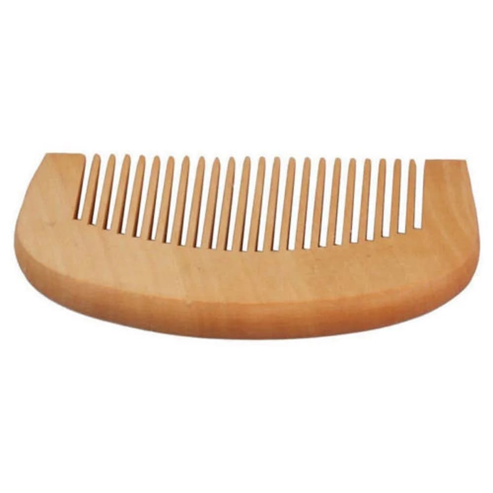 Peigne à Graver les Cheveux Anti-Leges, 9cm x 5cm x 1cm, Peigne en Bois Écologique pour le Toilettag
