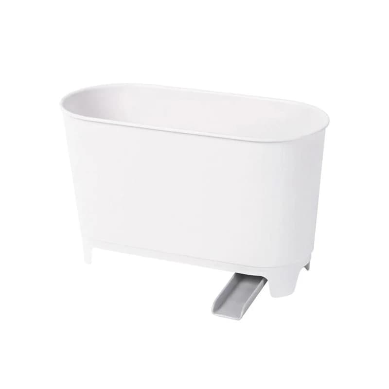 Poubelle de cuisine drainable pour évier de comptoir, avec séparation sec/humide, pour la maison et